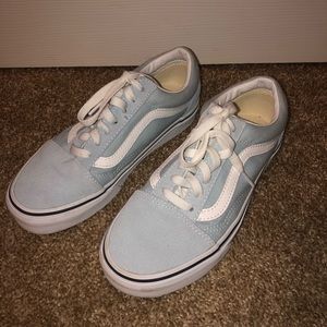 Ladies Vans - Light blue Size 5 1/2